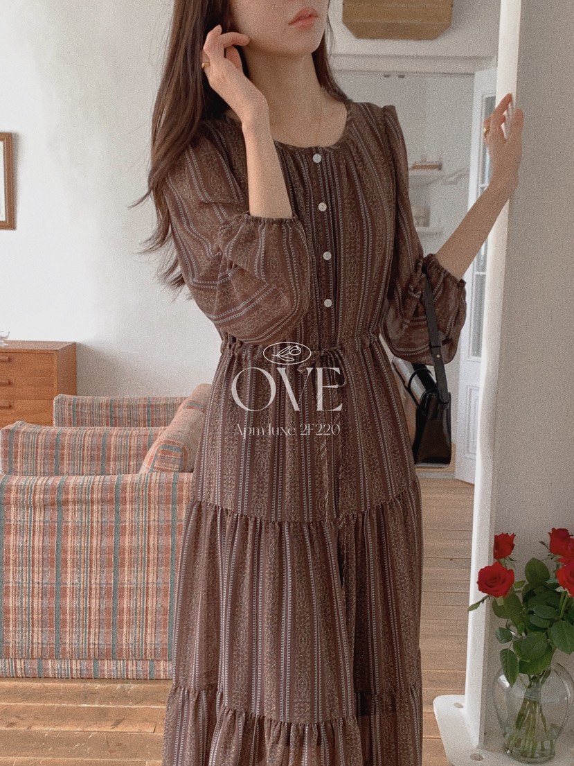 OVE韓國直郵㊣女裝新款推薦時尚熱賣真品人氣職業休閑連衣裙OVE連衣裙