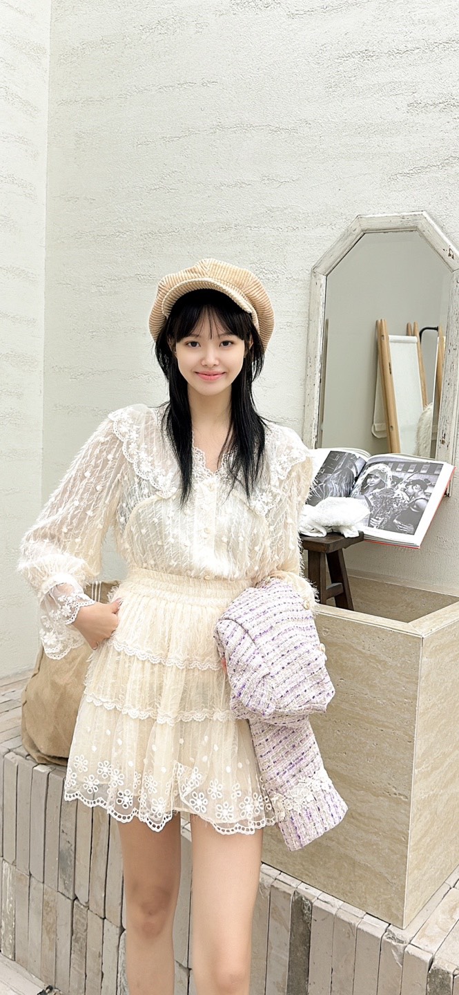 YARD東大門㊣實拍女裝新品休閑推薦人氣真品襯衫蕾絲衫褶皺YARD襯衫/蕾絲衫