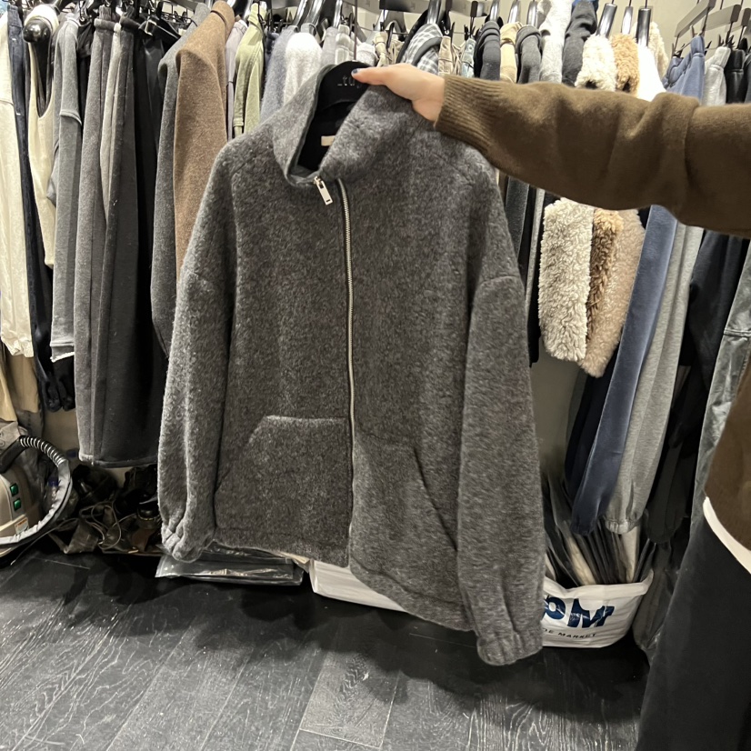 TUG東大門㊣代購女裝新品人氣推薦熱賣25秋冬真品職業短款大衣TUG短款大衣圖色1