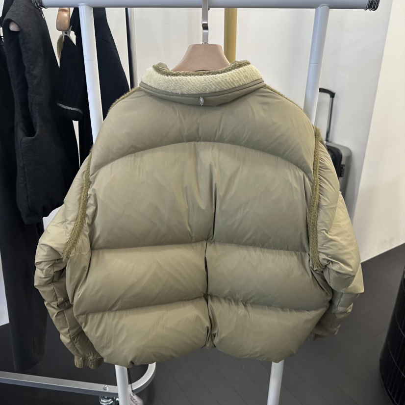 EGG韓國代購㊣女裝新品時尚人氣25秋冬熱賣短款羽絨服填充鵝絨EGG短款羽絨服