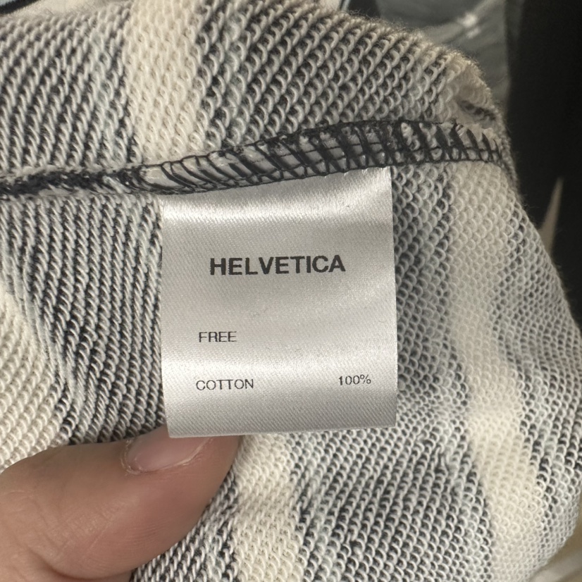 HELVETICA韓國代購㊣女士新款25秋冬人氣時尚休閑長袖T恤條紋HELVETICA長袖T恤