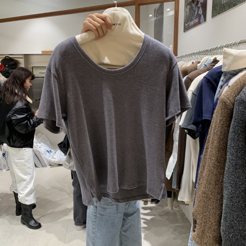TEMPTING東大門㊣代購女裝新品推薦真品休閑職業25秋冬熱賣T恤TEMPTINGT恤圖色4