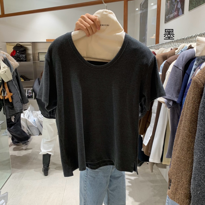 TEMPTING東大門㊣代購女裝新品推薦真品休閑職業25秋冬熱賣T恤TEMPTINGT恤圖色5