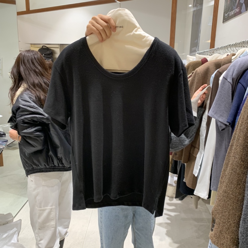 TEMPTING東大門㊣代購女裝新品推薦真品休閑職業25秋冬熱賣T恤TEMPTINGT恤圖色6