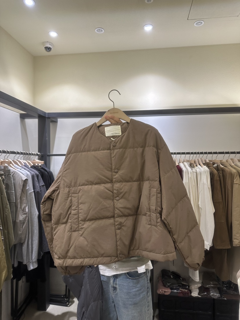 SELF SERVICE東大門㊣實拍女裝新品25秋冬職業短款羽絨服鴨絨SELF SERVICE短款羽絨服圖色4