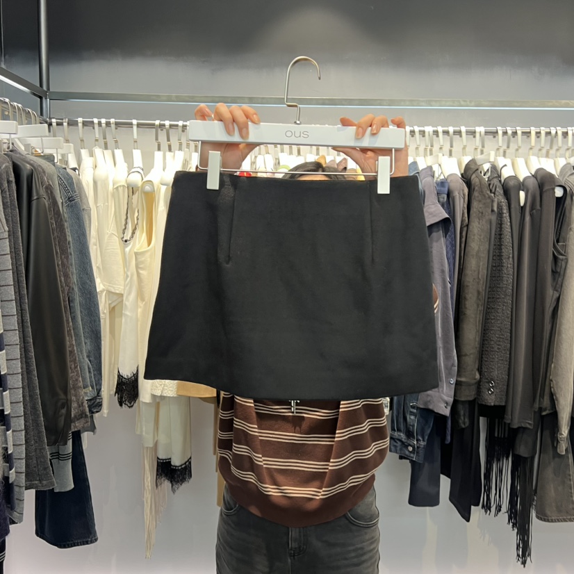 OUS/INCH-L東大門㊣直郵女士新品職業熱賣人氣時尚休閑短裙OUS/INCH短裙