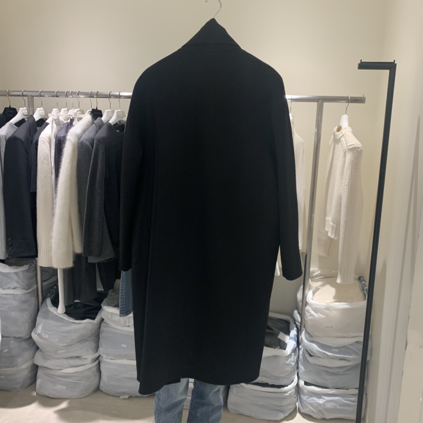 MASCULINE韓國代購㊣女士新品時尚職業推薦休閑真品中長款大衣MASCULINE中長款大衣