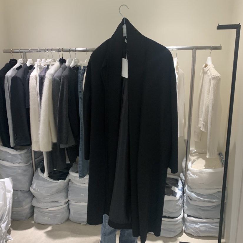 MASCULINE韓國代購㊣女士新品時尚職業推薦休閑真品中長款大衣MASCULINE中長款大衣圖色1