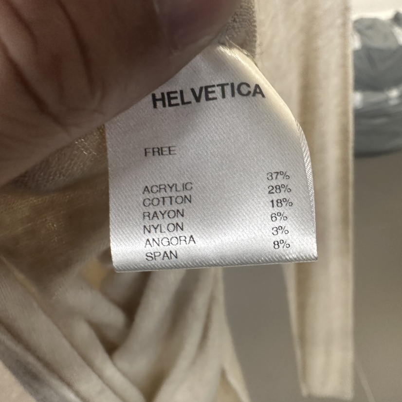 HELVETICA東大門㊣實拍女裝新款休閑25秋冬時尚長袖T恤安哥拉HELVETICA長袖T恤