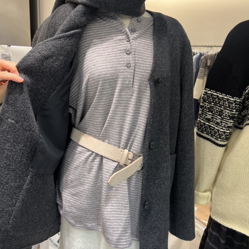 MEET ME東大門㊣實拍女裝新款熱賣職業25秋冬真品休閑長袖T恤MEET ME長袖T恤圖色4
