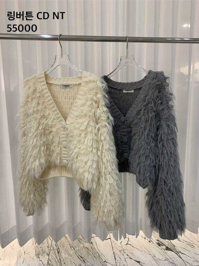 FABRIC韓國代購㊣女裝新款25秋冬休閑真品熱賣時尚職業針織衫FABRIC針織衫