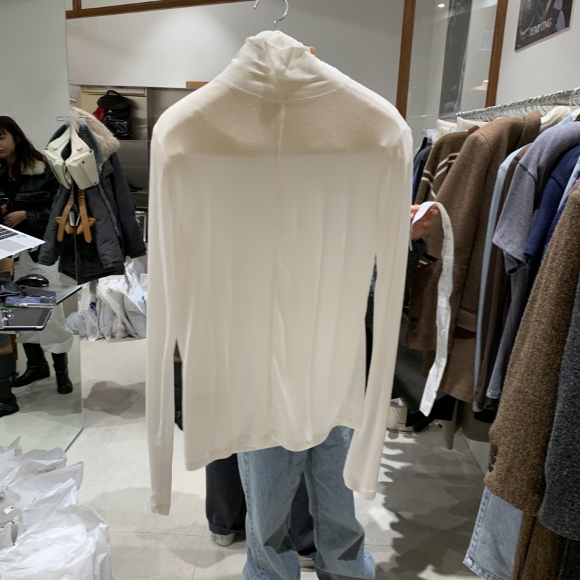 TEMPTING韓國代購㊣女裝新款休閑25秋冬職業推薦熱賣長袖T恤TEMPTING長袖T恤