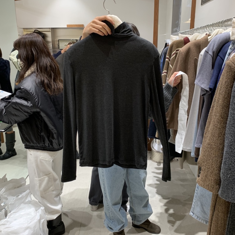TEMPTING韓國代購㊣女裝新款休閑25秋冬職業推薦熱賣長袖T恤TEMPTING長袖T恤圖色7