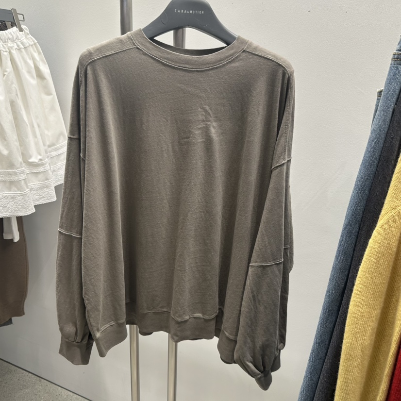 TARABY MOTION東大門㊣代購女士新品時尚休閑人氣25秋冬衛衣TARABY MOTION衛衣圖色2