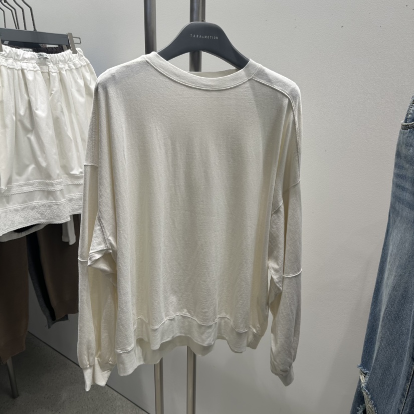 TARABY MOTION東大門㊣代購女士新品時尚休閑人氣25秋冬衛衣TARABY MOTION衛衣圖色3