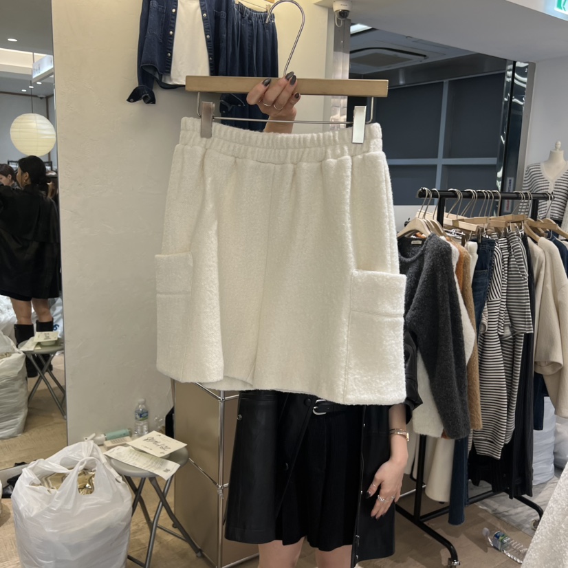 W AND J東大門㊣直郵女裝新品推薦時尚25秋冬人氣短褲手工W AND J短褲