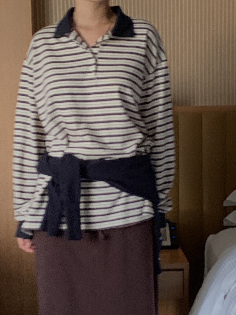 LONG PEAK東大門㊣代購女士新款職業推薦休閑25秋冬長袖T恤LONG PEAK長袖T恤