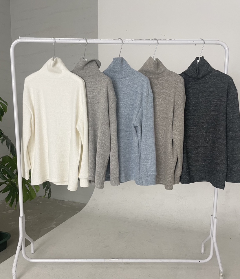 URBANE cloth東大門㊣直郵女士新品休閑25秋冬時尚針織衫高領URBANE cloth針織衫