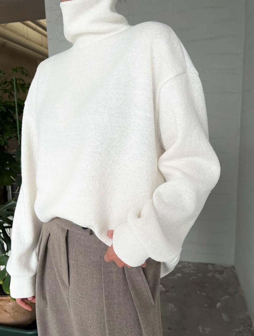 URBANE cloth東大門㊣直郵女士新品休閑25秋冬時尚針織衫高領URBANE cloth針織衫