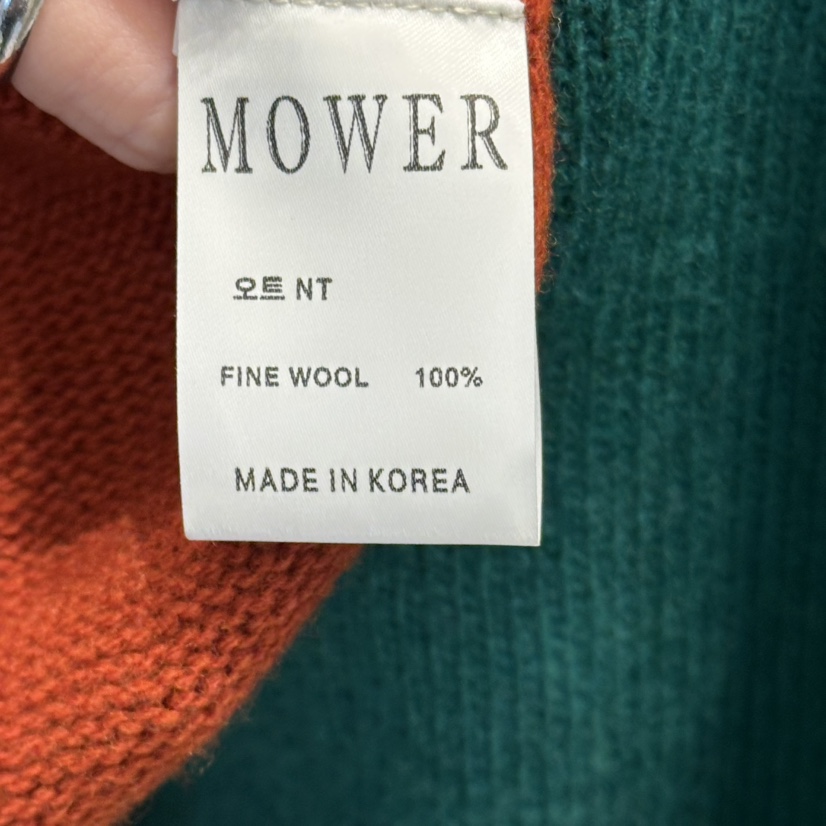 MOWER韓國直郵㊣女士新款25秋冬職業推薦休閑熱賣真品時尚毛衣MOWER毛衣