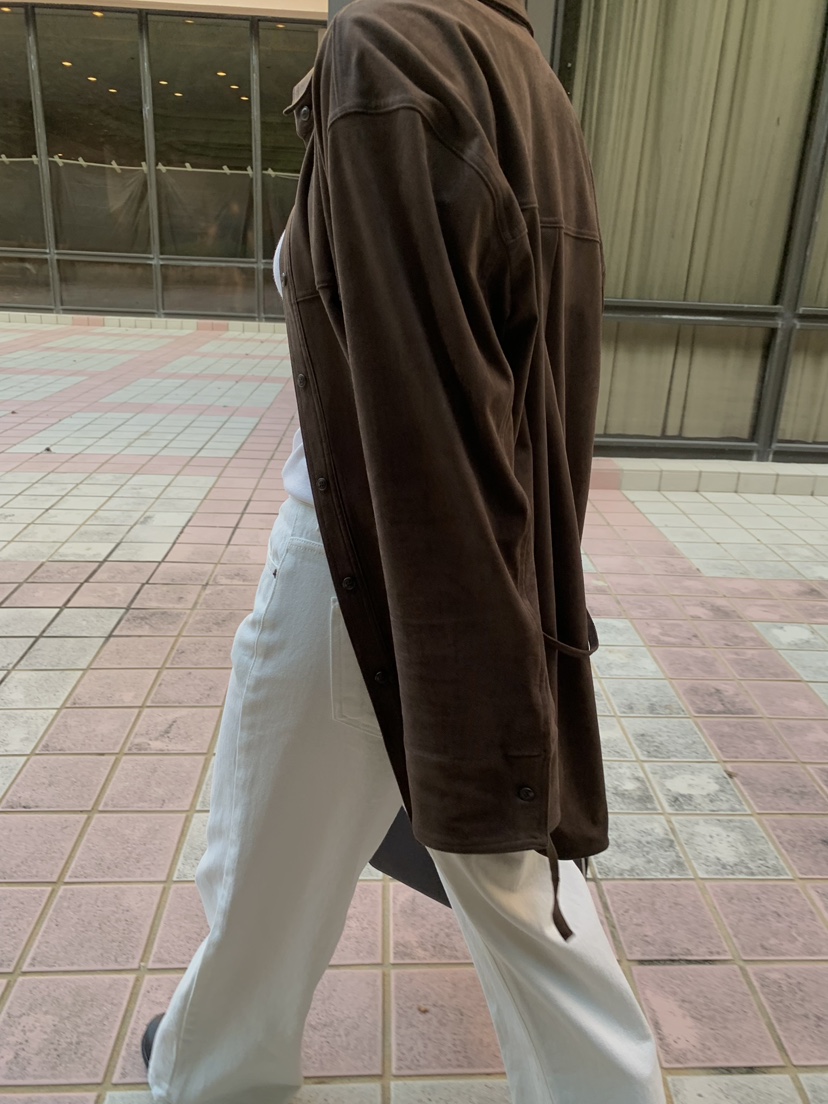 LONG PEAK東大門㊣直郵女士新品休閑職業襯衫蕾絲衫絨面革LONG PEAK襯衫/蕾絲衫