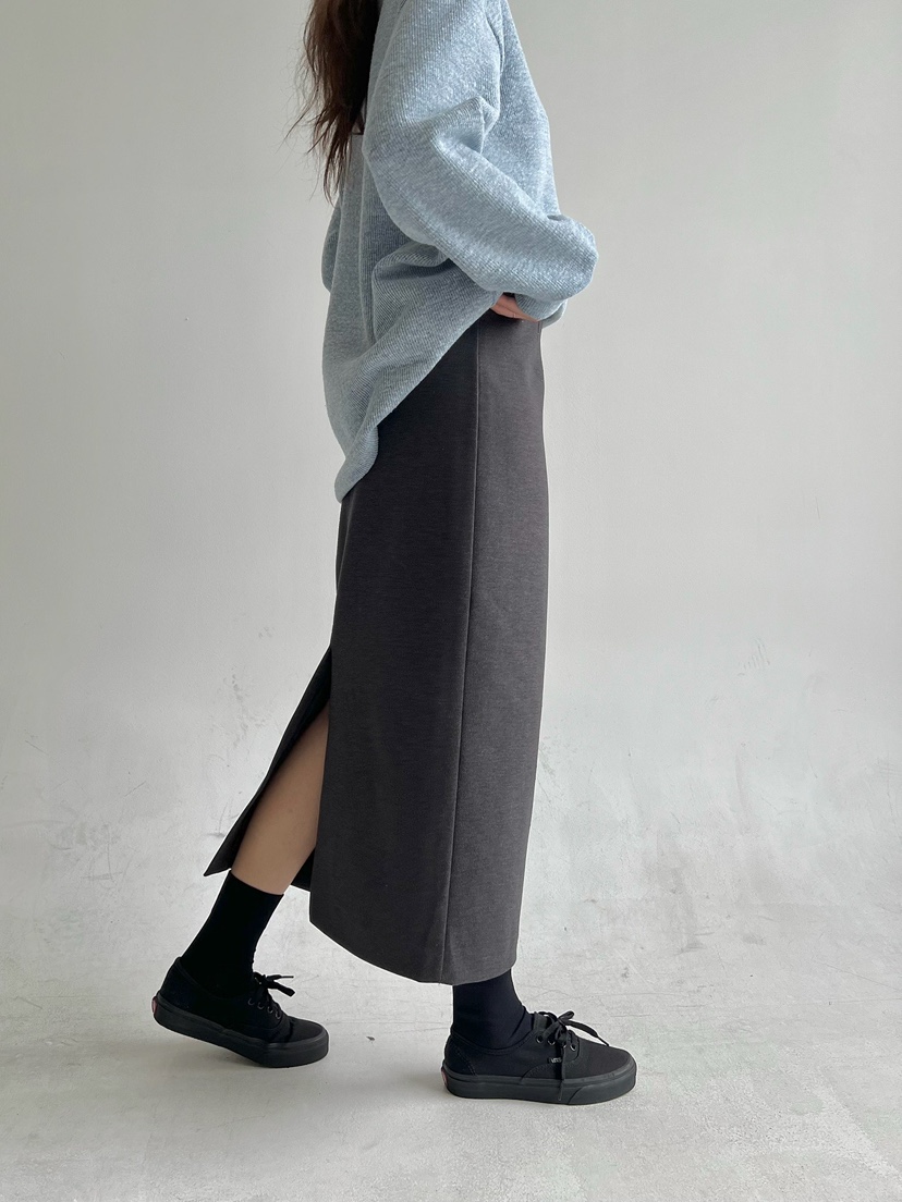 URBANE cloth韓國直郵㊣女士新品人氣休閑25秋冬推薦長裙加絨URBANE cloth長裙