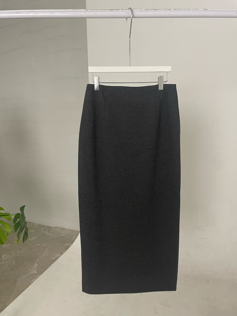 URBANE cloth韓國直郵㊣女士新品人氣休閑25秋冬推薦長裙加絨URBANE cloth長裙圖色2墨色