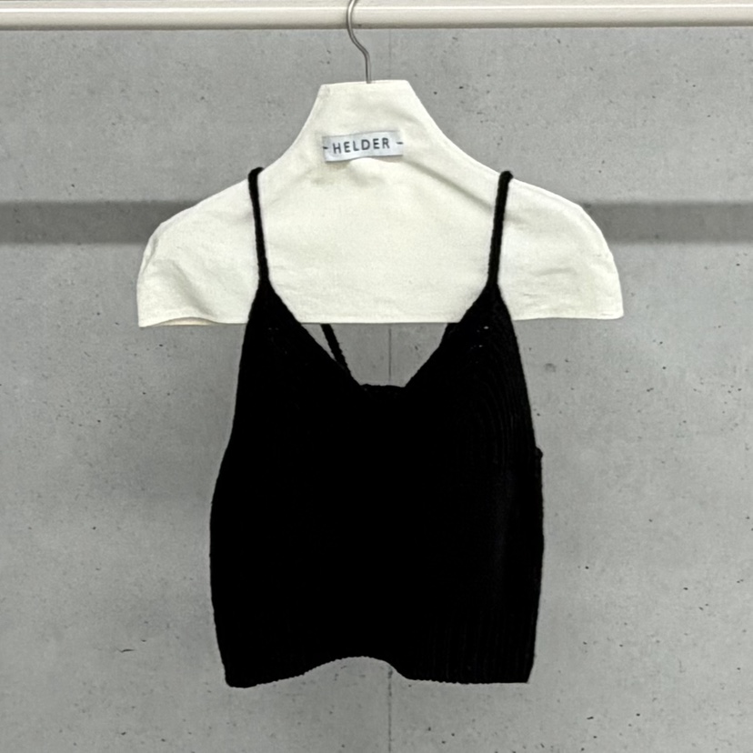 HELDER-P東大門㊣實拍女裝新品25秋冬人氣時尚吊帶背心羊毛HELDER吊帶/背心圖色2