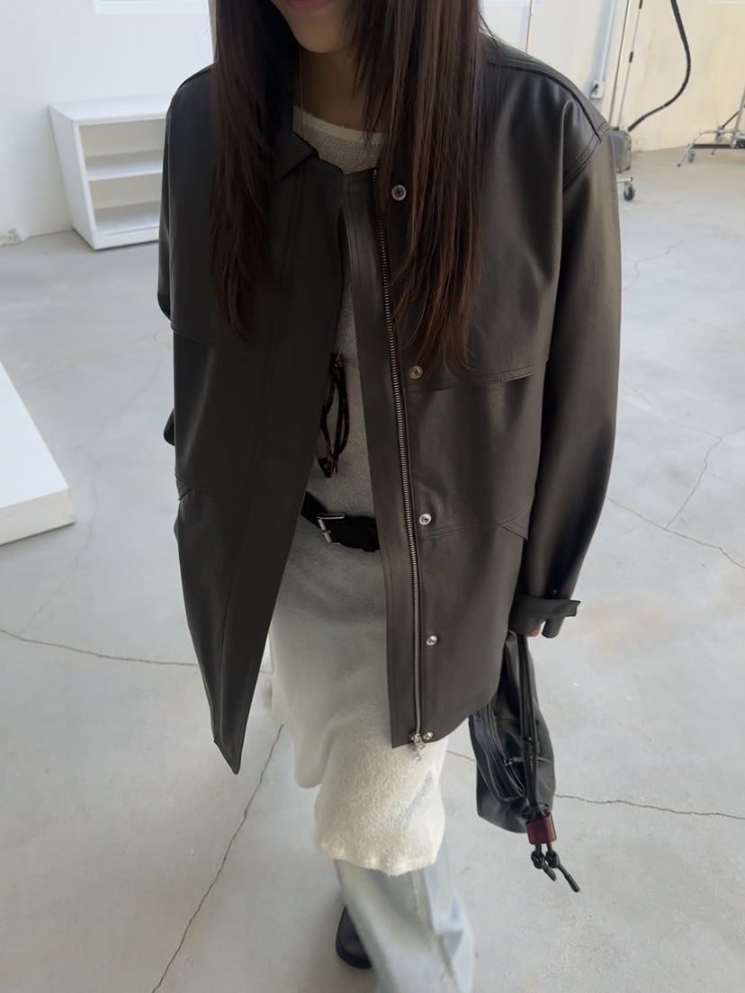 ACME韓國代購㊣女裝新品熱賣真品人氣時尚休閑25秋冬推薦夾克ACME夾克
