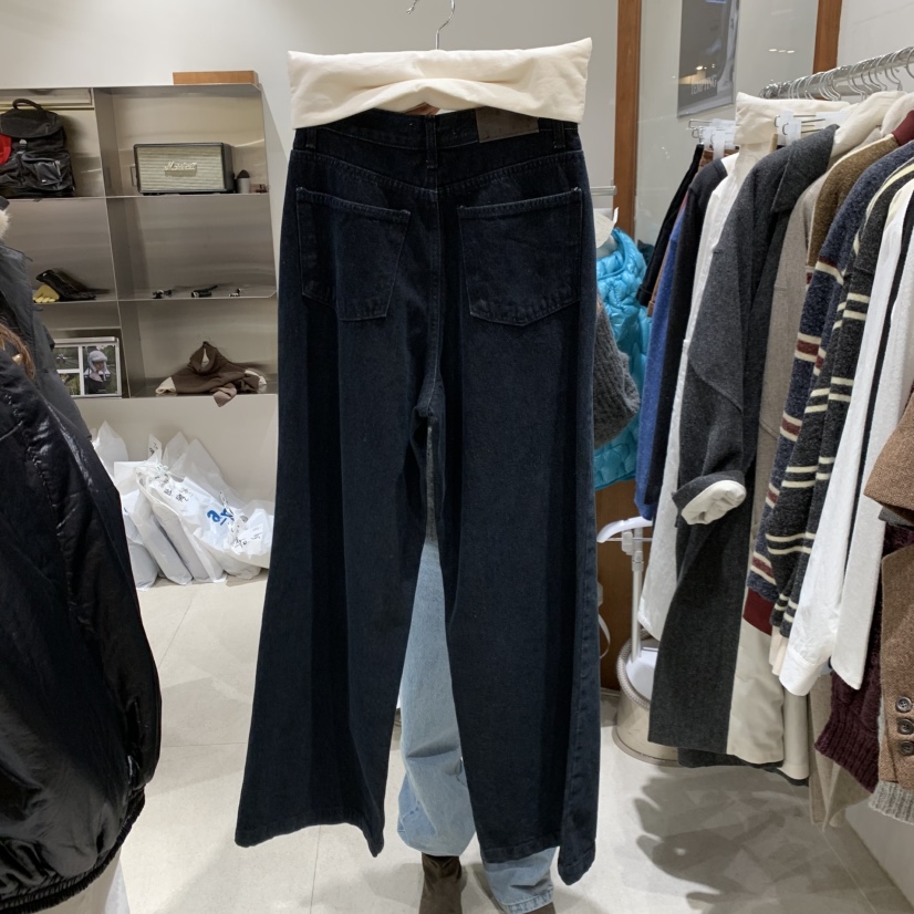 TEMPTING東大門㊣代購女裝新品真品人氣熱賣25秋冬職業牛仔褲TEMPTING牛仔褲