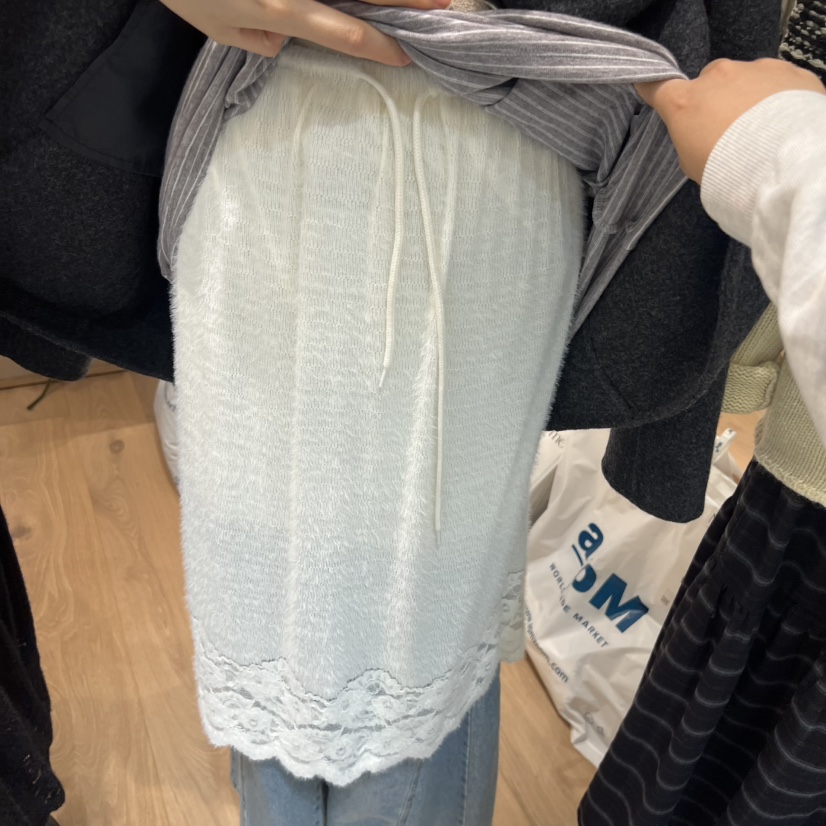 MEET ME韓國直郵㊣女裝新款休閑人氣熱賣真品半身裙中短裙MEET ME半身裙/中短裙圖色2