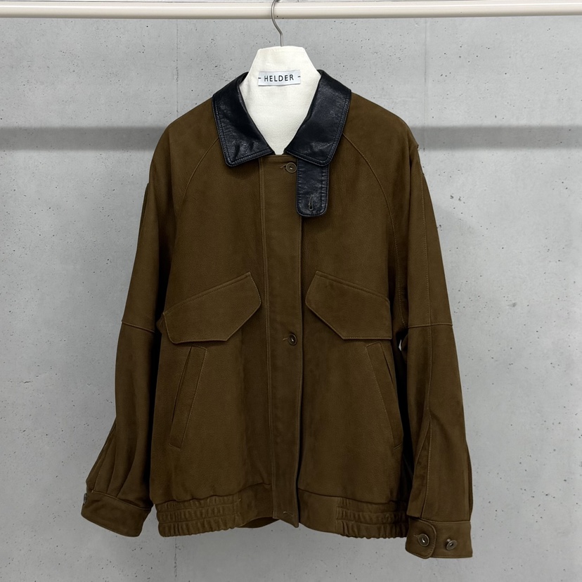 HELDER-P東大門㊣代購女士新品25秋冬職業推薦人氣夾克小羊皮HELDER夾克