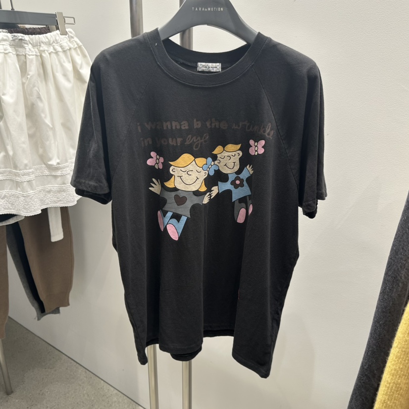 TARABY MOTION韓國代購㊣女裝新款真品職業推薦休閑25秋冬T恤TARABY MOTIONT恤圖色2