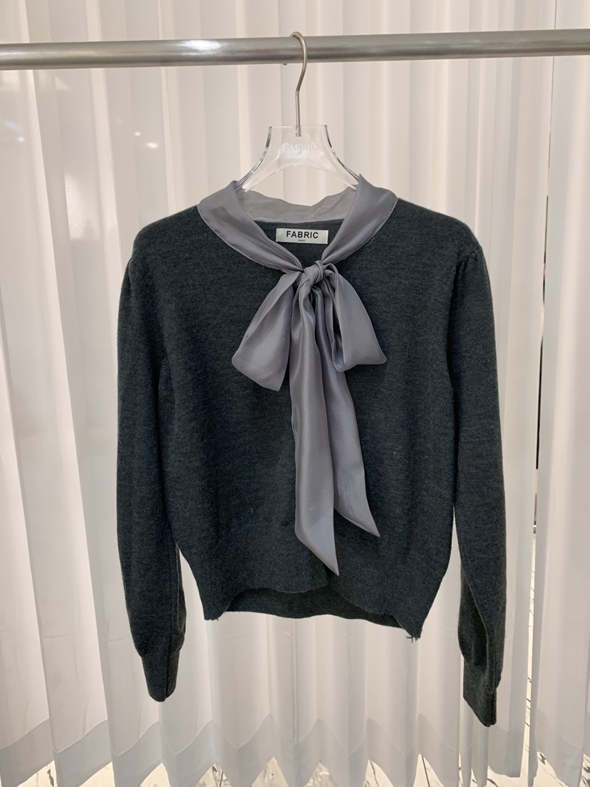 FABRIC東大門㊣直郵女裝新品時尚人氣真品推薦熱賣休閑針織衫FABRIC針織衫圖色3