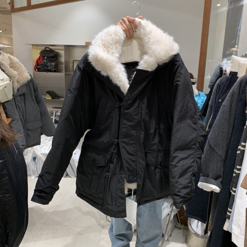 TEMPTING韓國直郵㊣女士新品真品熱賣短款羽絨服填充雙層鴨絨TEMPTING短款羽絨服圖色3
