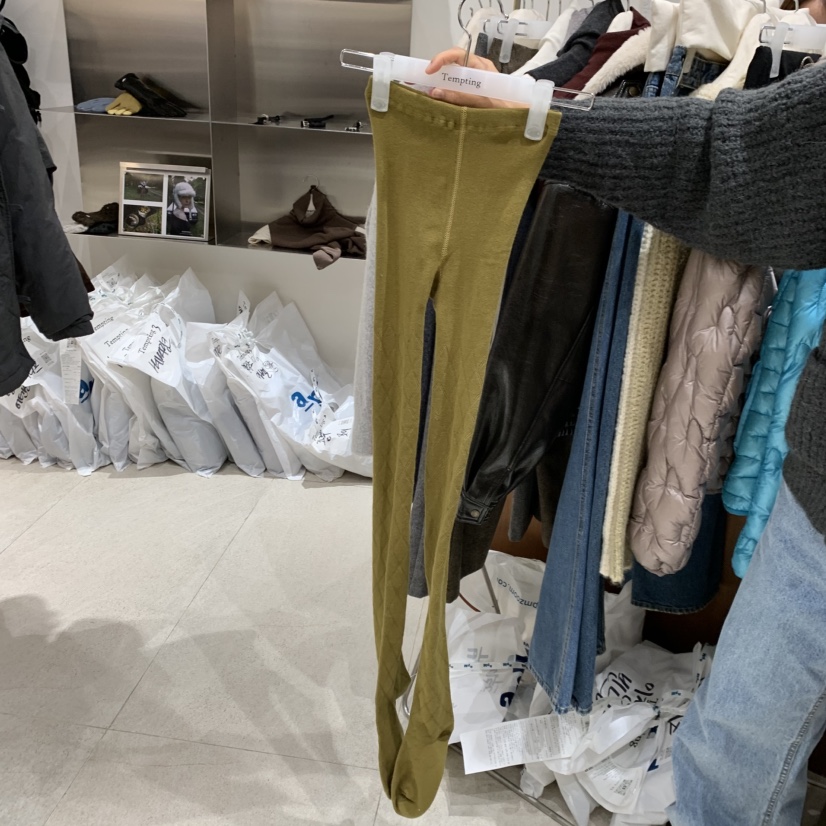 TEMPTING東大門㊣直郵女裝新品真品休閑人氣熱賣打底褲鯊魚褲TEMPTING打底褲/鯊魚褲圖色2