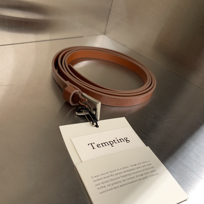 TEMPTING東大門㊣直郵女士新品真品職業人氣熱賣25秋冬腰帶TEMPTING腰帶圖色2