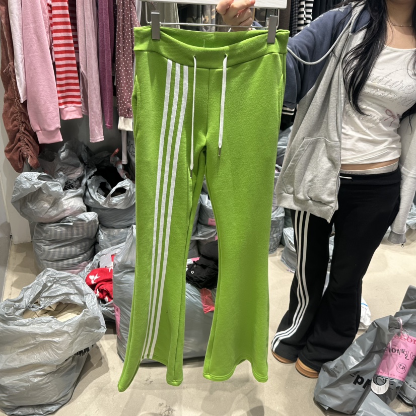 RIBBON東大門㊣直郵女裝新款休閑人氣時尚職業熱賣推薦休閑褲RIBBON休閑褲圖色1