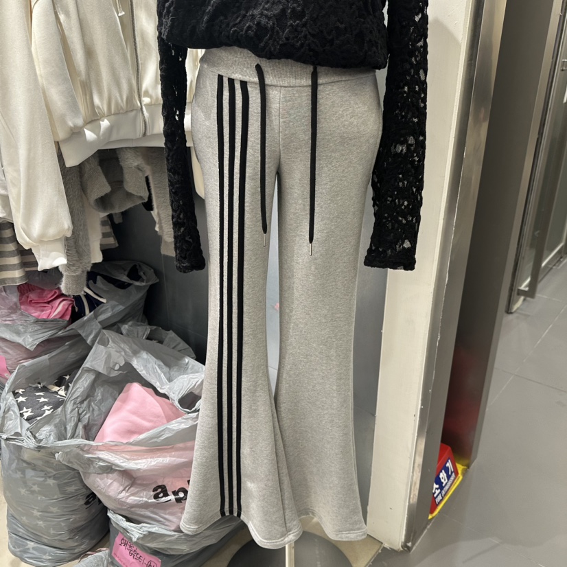 RIBBON東大門㊣直郵女裝新款休閑人氣時尚職業熱賣推薦休閑褲RIBBON休閑褲圖色3