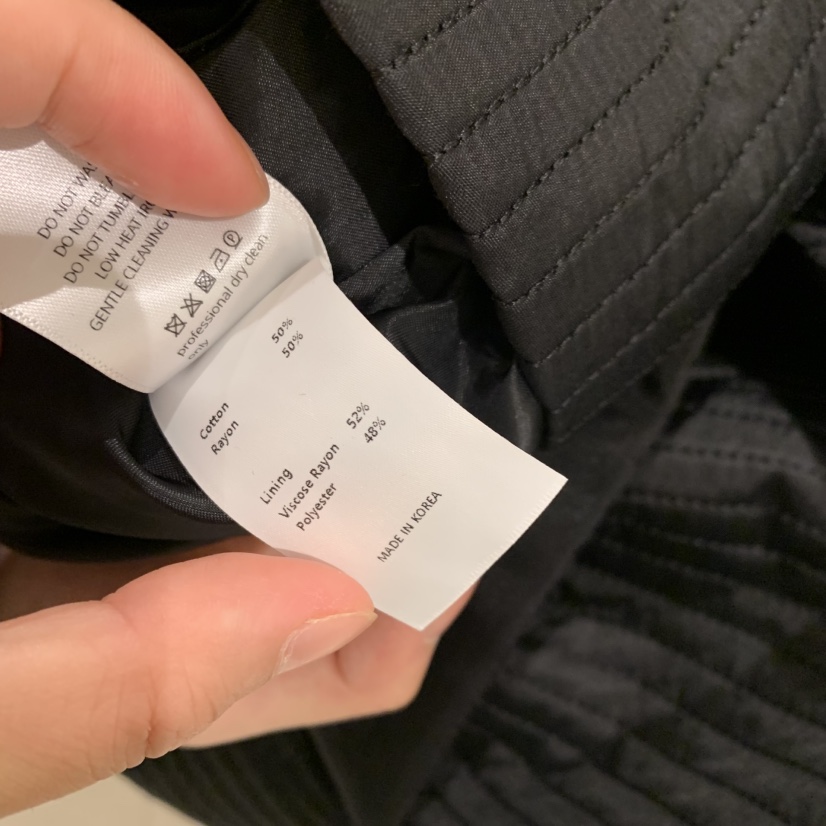 MASCULINE韓國代購㊣女裝新品25秋冬推薦人氣夾克含腰帶絎縫MASCULINE夾克