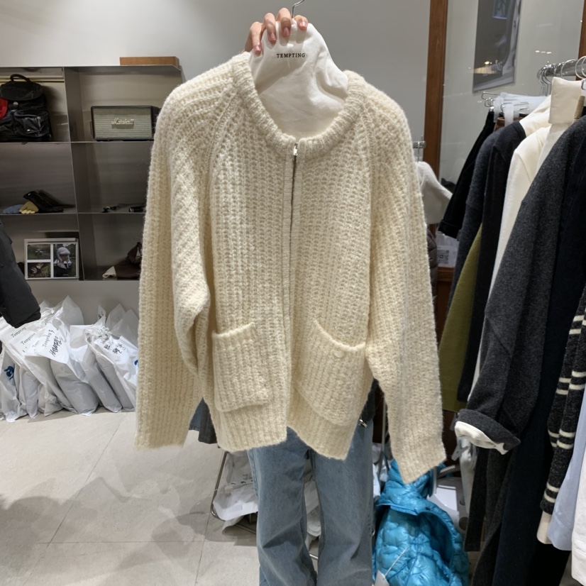 TEMPTING韓國直郵㊣女裝新品職業熱賣休閑真品推薦毛衣開衫TEMPTING毛衣圖色3