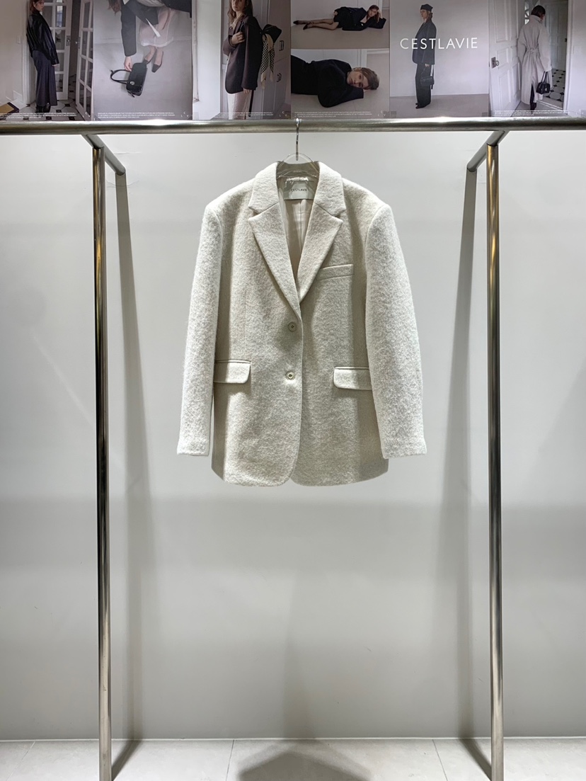 CESTLAVIE東大門㊣實拍女士新品推薦休閑真品職業人氣時尚夾克CESTLAVIE夾克圖色1