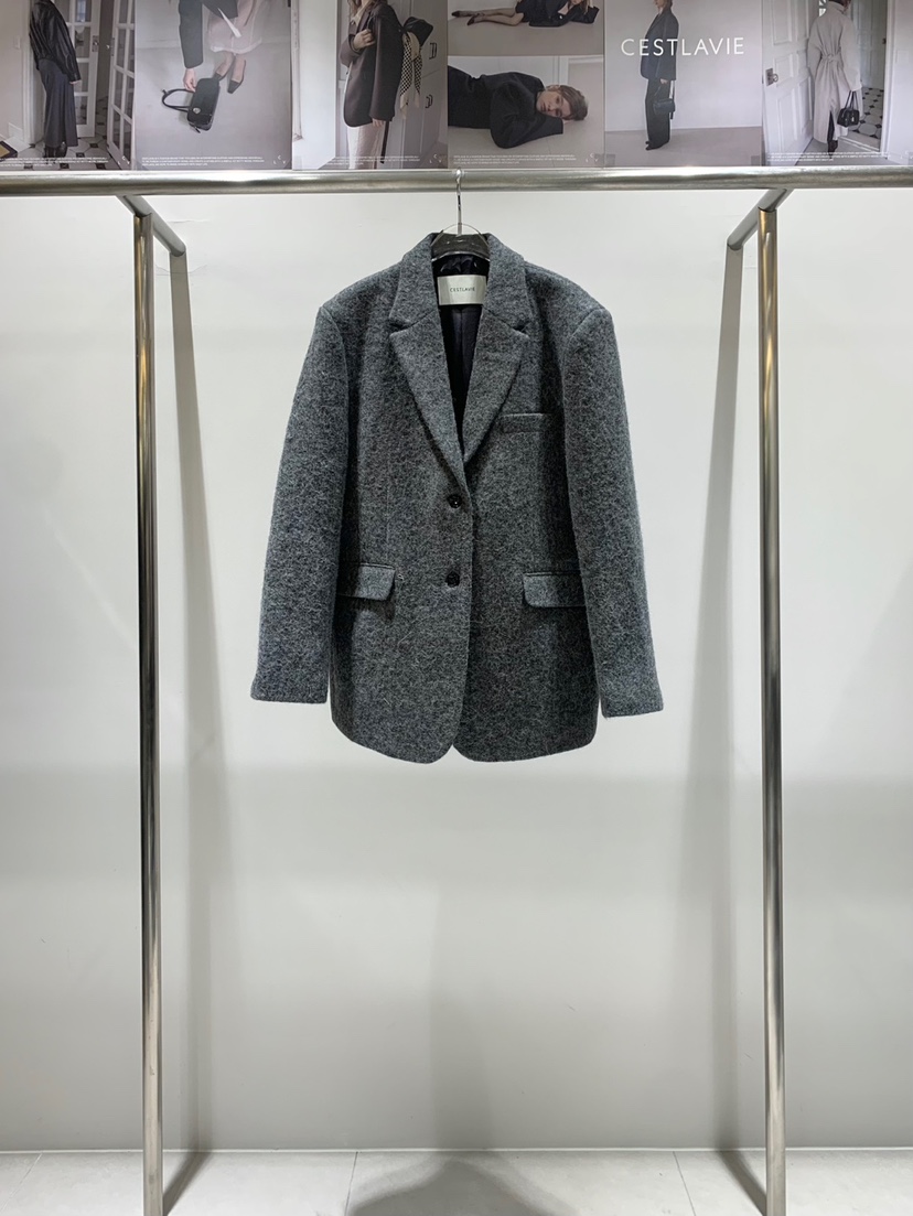 CESTLAVIE東大門㊣實拍女士新品推薦休閑真品職業人氣時尚夾克CESTLAVIE夾克圖色2