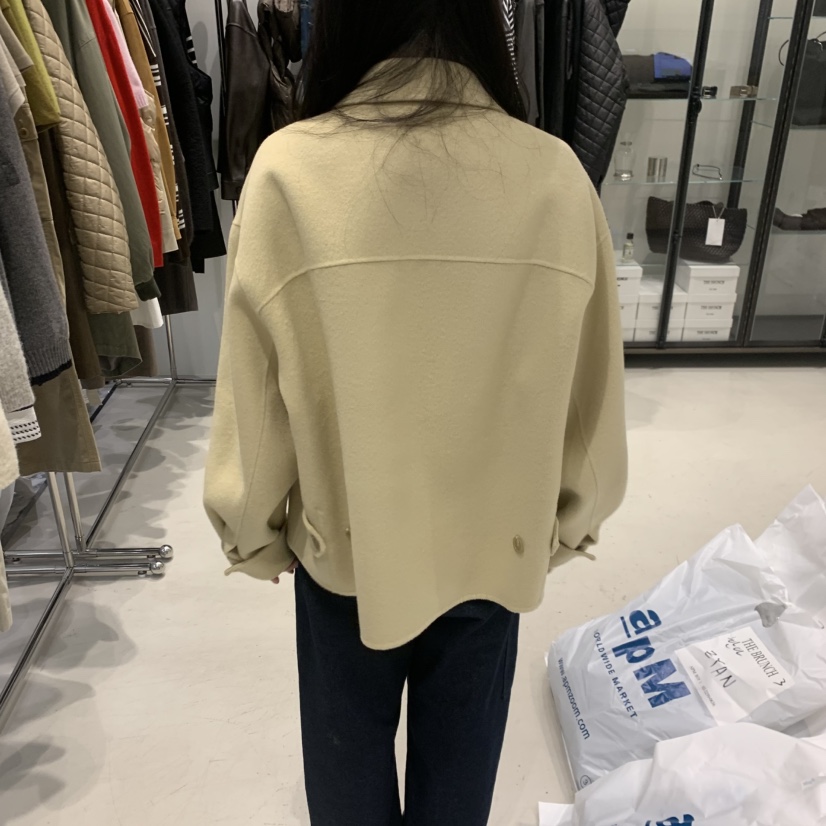 THE BRUNCH東大門㊣直郵女士新品真品熱賣時尚休閑短款大衣THE BRUNCH短款大衣