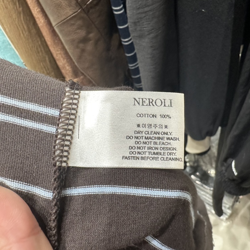 NEROLI 36韓國代購㊣女士新款休閑人氣職業時尚真品長袖T恤NEROLI 36長袖T恤