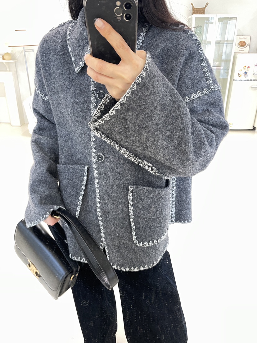 CHAHEE韓國代購㊣女士新品人氣休閑真品推薦熱賣25秋冬夾克CHAHEE夾克