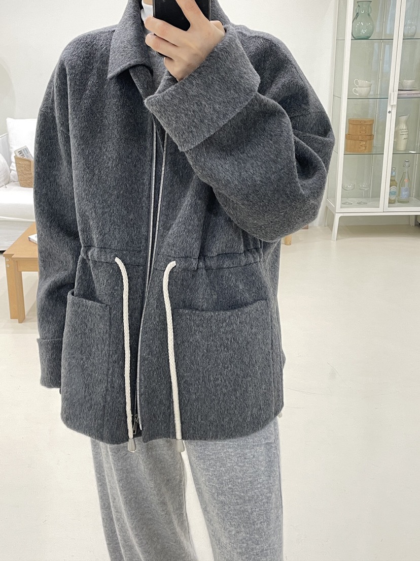 CHAHEE東大門㊣直郵女裝新款熱賣時尚人氣休閑推薦短款大衣CHAHEE短款大衣