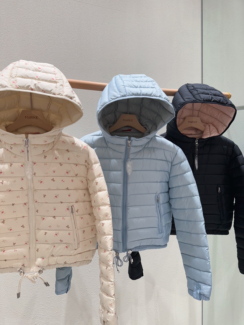 MARKE-P韓國直郵㊣女裝新款推薦時尚25秋冬人氣短款羽絨服MARKE-P短款羽絨服