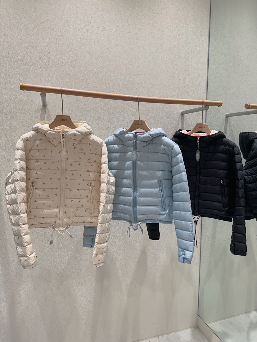 MARKE-P韓國直郵㊣女裝新款推薦時尚25秋冬人氣短款羽絨服MARKE-P短款羽絨服