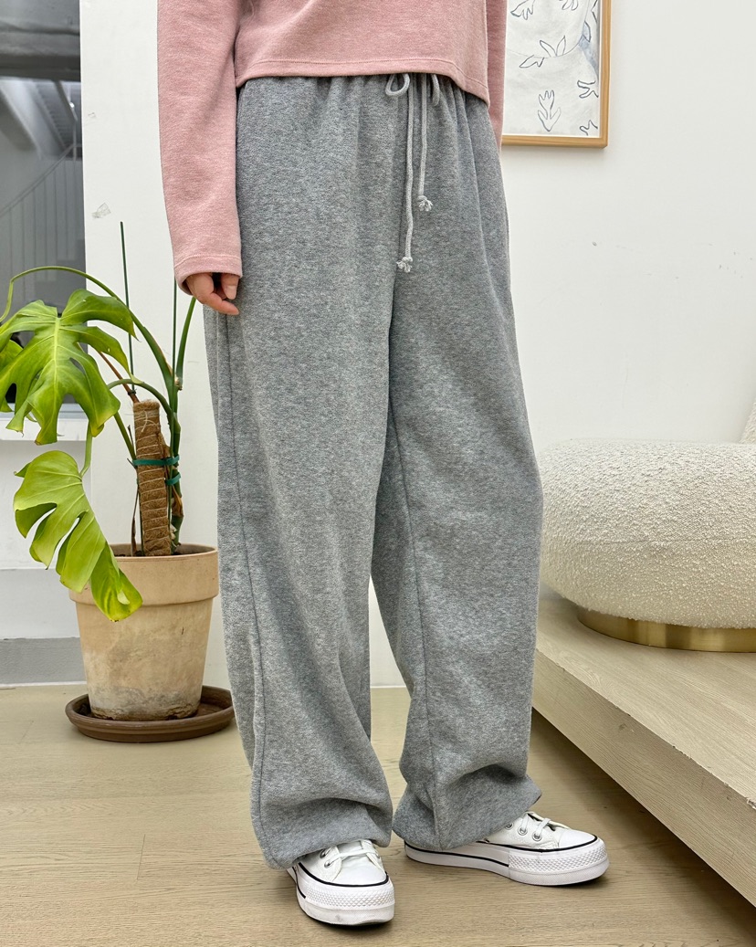BUT東大門㊣代購女裝新款25秋冬時尚真品推薦熱賣休閑褲拉絨button休閑褲